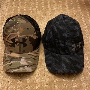 under armor hats (selling both together)